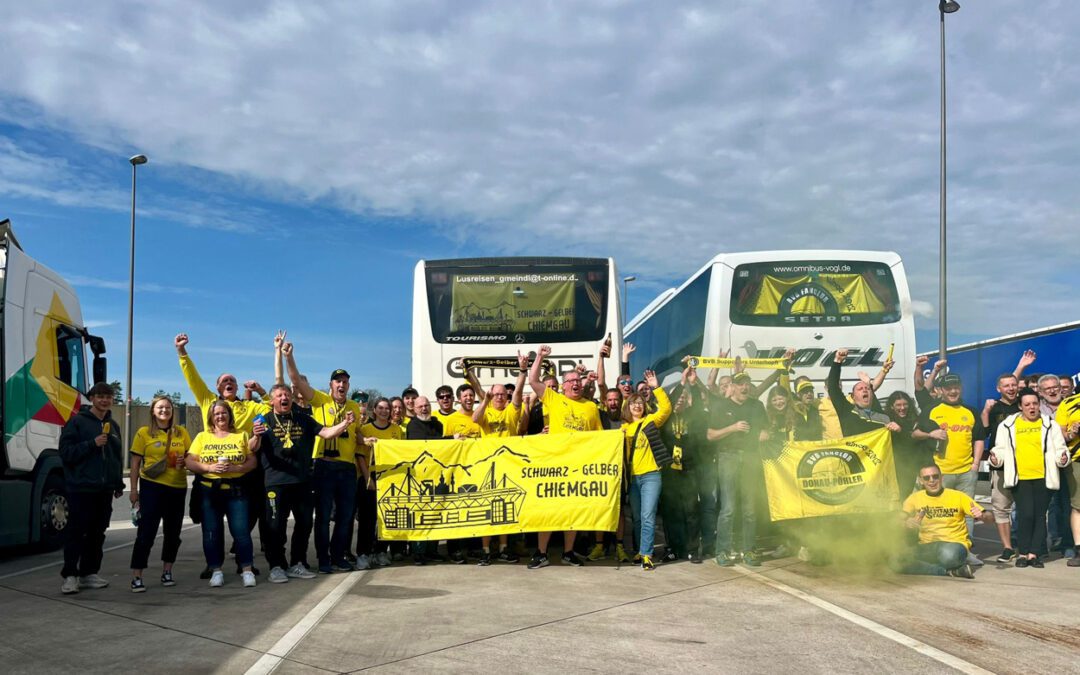 Busfahrt ins Westfalenstadion anlässlich des 50. Geburtstages